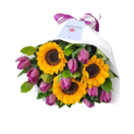 Ramo 10 Tulipanes y Girasoles