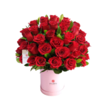 Box con 80 Rosas Rojas