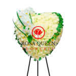 Corona Especial Corazón con 250 Rosas