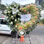 Corona Especial diseño Corazón Rosas